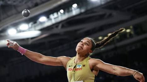 Yemisi Ogunleye überzeugte in der Quali