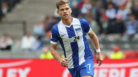 Florian Niederlechner im Trikot von Hertha BSC