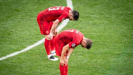 Dänemark verliert das zweite Spiel in Folge steht vor dem Ausscheiden bei der EM