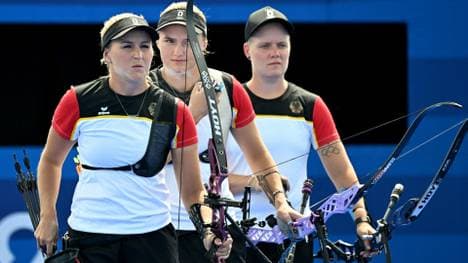 Katharina Bauer (l.) ist ausgeschieden