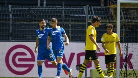 Hoffenheims Kroate Andrej Kramaric erzielte alle vier Tore gegen Dortmund