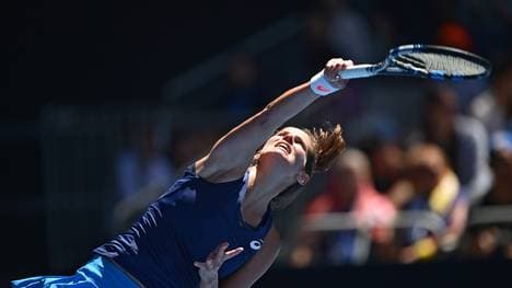 Julia Görges steht im Viertelfinale von Budapest