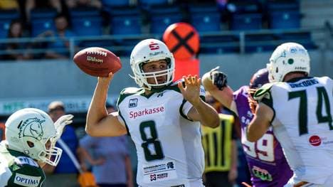 Marco Ehrenfried und die Schwäbisch Hall Unicorns stehten vor dem Gruppensieg in der GFL Süd