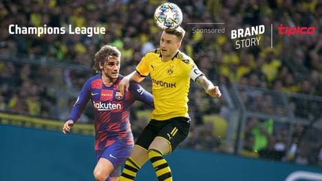 Antoine Griezmann (l.) und der FC Barcelona treten bei Marco Reus und dem BVB an