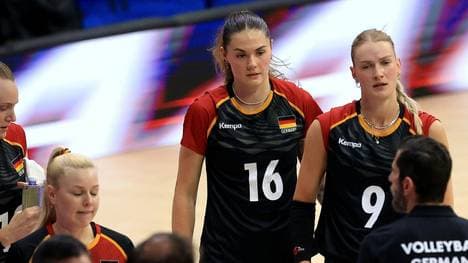 Lina Alsmeier (Nr. 9) war beste Scorerin des DVV-Teams