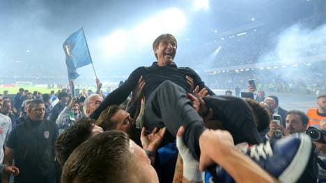 Wird gefeiert: Antonio Conte