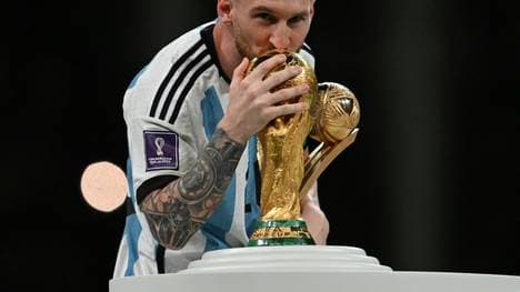 Lionel Messi wurde als bester WM-Spieler ausgezeichnet