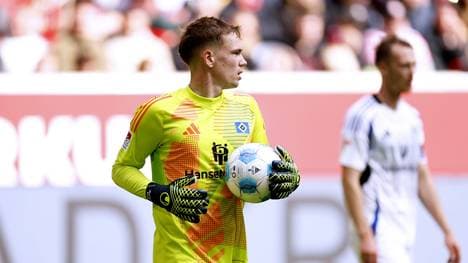 Raab im Trikot vom Hamburger SV