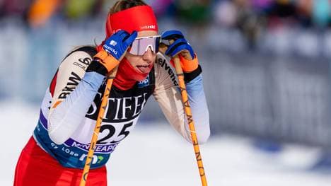 Die Schweizerin Alina Meier bangt um den Weltcup-Auftakt