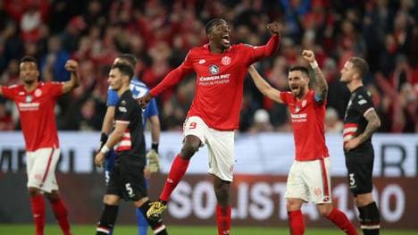 Jean-Philippe Mateta geht für den FSV Mainz 05 auf Torejagd