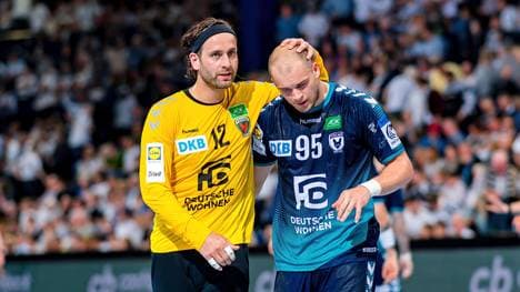 Paul Drux und Silvio Heinevetter spielen in der neuen Saison nicht mehr in einem Team
