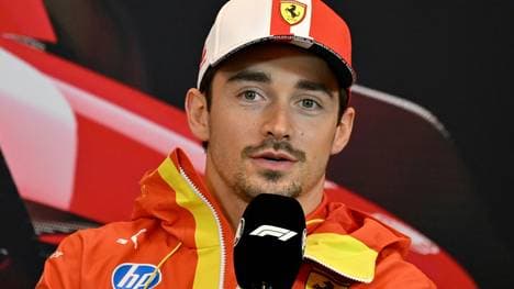 Charles Leclercs gute Laune beim Heimrennen
