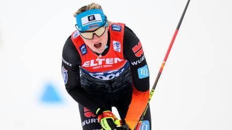 Victoria Carl landet nur knapp hinter Niskanen auf Platz zwei