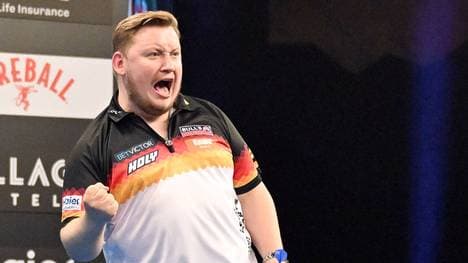 Martin Schindler schreibt deutsche Darts-Geschichte