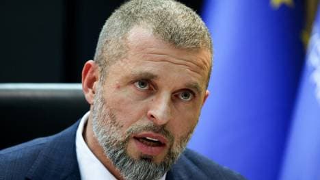 Sportminister Matwiy Bidny aus der Ukraine