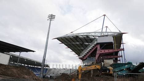 Die Einnahmen durch die KSC-Aktien sollen ins neue Stadion fließen