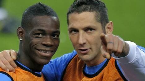 Marco Materazzi (r.) setzt seine Karriere in Indien vor