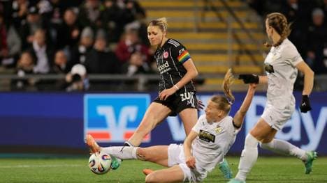 Laura Freigang im Hinspiel gegen Häcken