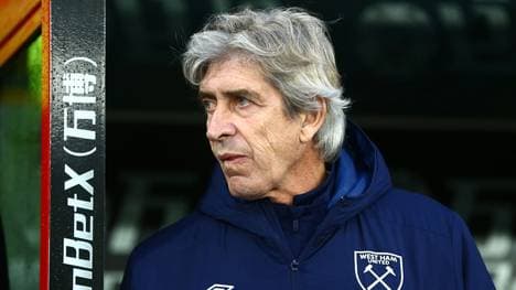 Manuel Pellegrini muss bei West Ham United seinen Hut nehmen
