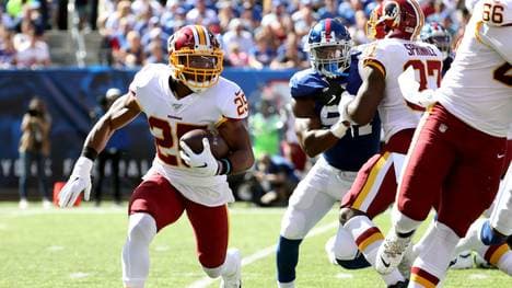 Chris Thompson (l.) wechselte zu den Jacksonville Jaguars