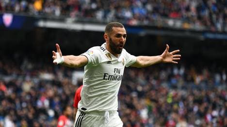 Real Madrids Stürmerstar Karim Benzema war der Matchwinner gegen Athletic Bilbao