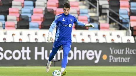 Emil Gazdov im Trikot des CF Montreal