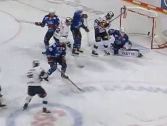 Die Playoff-Highlights der Eishockey-Partie Adler Mannheim - EHC Red Bull München aus der DEL im Video.