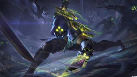 Zed ist ein Midlane-Assassine 