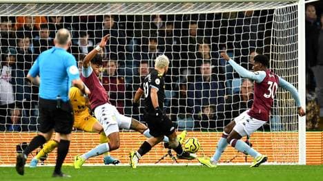 Sergio Agüero schnürte gegen Aston Villa einen Dreierpack