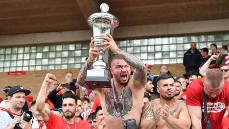 Kickers Offenbach hat den Hessenpokal gewonnen