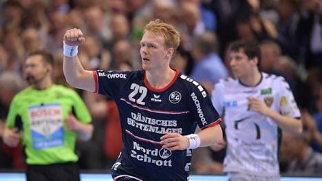 Anders Zachariassen sicherte Flensburg den knappen Sieg in Zagreb