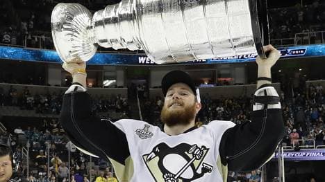 Tom Kühnhackl gewann mit den Pittsburgh Steelers den Stanley Cup 