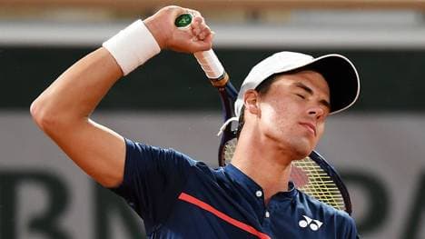 Daniel Altmaier schaffte es bei seinem ersten Grand-Slam-Turnier bis ins Achtelfinale