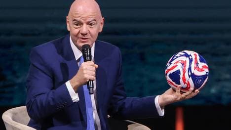 Infantino trat in Saudi-Arabien auf