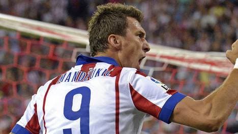 Mario Mandzukic schießt Atletico Madrid im spanischen Supercup gegen Real Madrid zum Sieg
