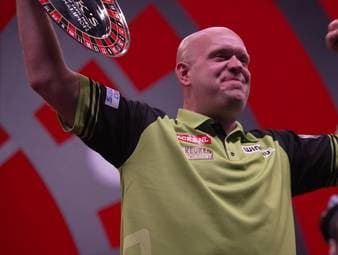 Michael van Gerwen ist zum fünften Mal Gewinner der World Series of Darts Finals. Mighty Mike ließ im Finale gegen Nathan Aspinall keine Zweifel aufkommen.