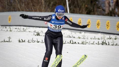 Carina Vogt ist nicht beim Teamspringen dabei