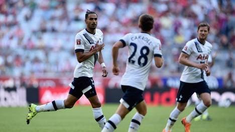 Nacer Chadli traf für Tottenham zum 1:0