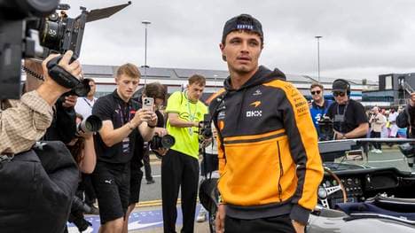 Lando Norris muss in Spa von weiter hinten starten