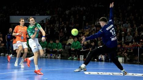 Starke Leistung gegen Wetzlar: Mathias Gidsel (in grün)