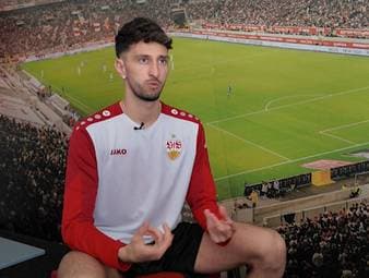 Atakan Karazor ist beim VfB Stuttgart wieder in seine Leaderrolle hineingewachsen - und träumt nun gar vom Bundesliga-Titel. Im SPORT1-Interview spricht er zudem über die Qualitäten von DFB-Stürmer Deniz Undav.