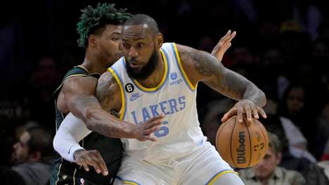 LeBron James verlor mit den Lakers