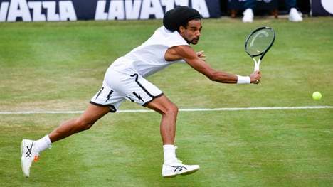 Überraschend setzte sich Dustin Brown beim Mercedes Cup in Stuttgart gegen Alexander Zverev durch