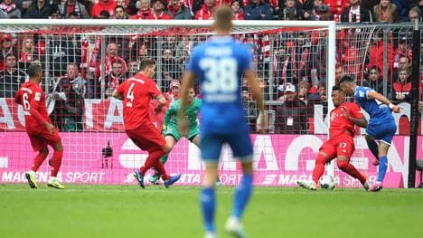 Sargis Adamyan (r.) traf für die TSG Hoffenheim zweimal gegen den FC Bayern