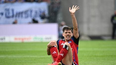 Verletzt: HSV-Innenverteidiger Dennis Hadzikadunic