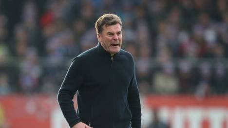 Dieter Hecking drohte ein Platzverweis gegen Kiel