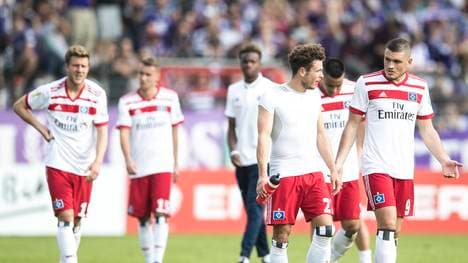 Der Hamburger SV im DFB-Pokal gegen den VfL Osnabrück
