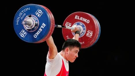 Der Nordkoreaner Kwang Song Kim musste sich mit Platz zwei zufrieden geben 