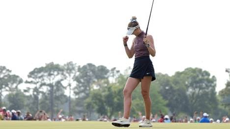 Nelly Korda feiert ihren dritten Major-Titel