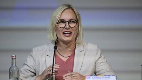 Unterstützt die Arbeit der NADA: Christiane Schenderlein